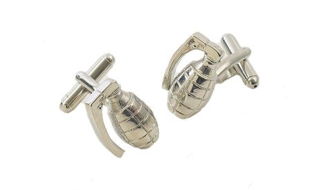 Hand Grenade Cufflinks