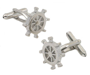 Ships Wheel Cufflinks