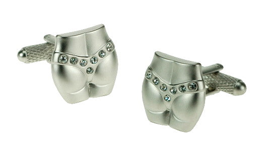 Crystal G String Cufflinks