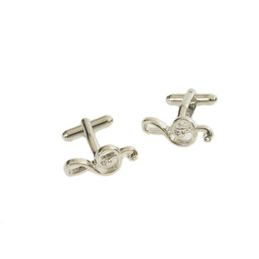 Treble Clef Music Note Cufflinks