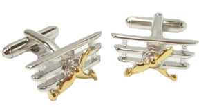 Traditional Tri-plane Cufflinks