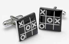 Noughts & Crosses Cufflinks
