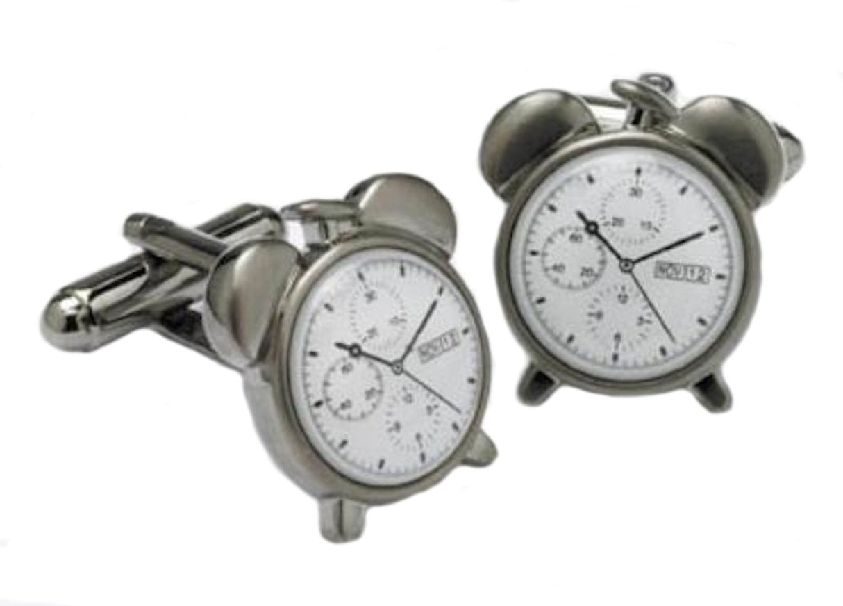 Alarm Clock Cufflinks