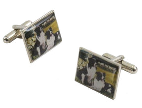 Border Fine Arts Studio Collection Cufflinks - Border Collie Dogs
