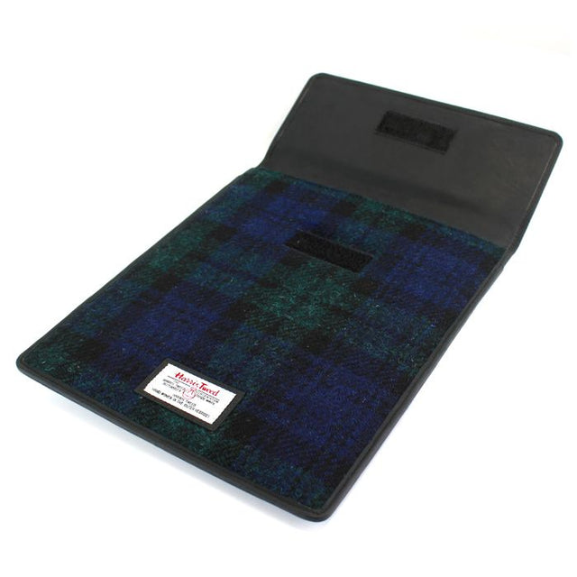 Harris Tweed Mini Tablet Sleeve Case: Bragar Black Watch