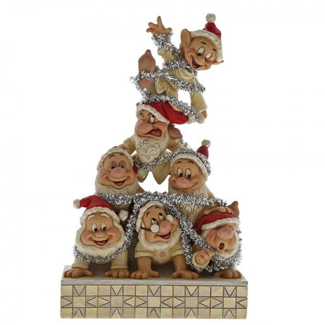Disney Traditions Precarious Pyramid (7 Dwarfs) Figurine