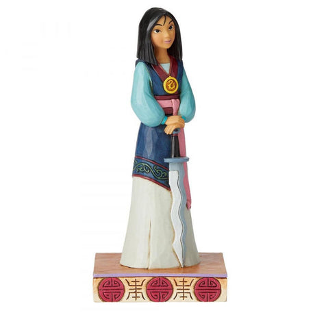 Disney Traditions Princess Passion Figurine -  Winsome Warrior (Mulan)