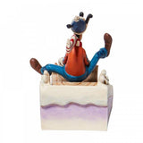 Disney Traditions A Wild Ride (Goofy Sledding) Figurine