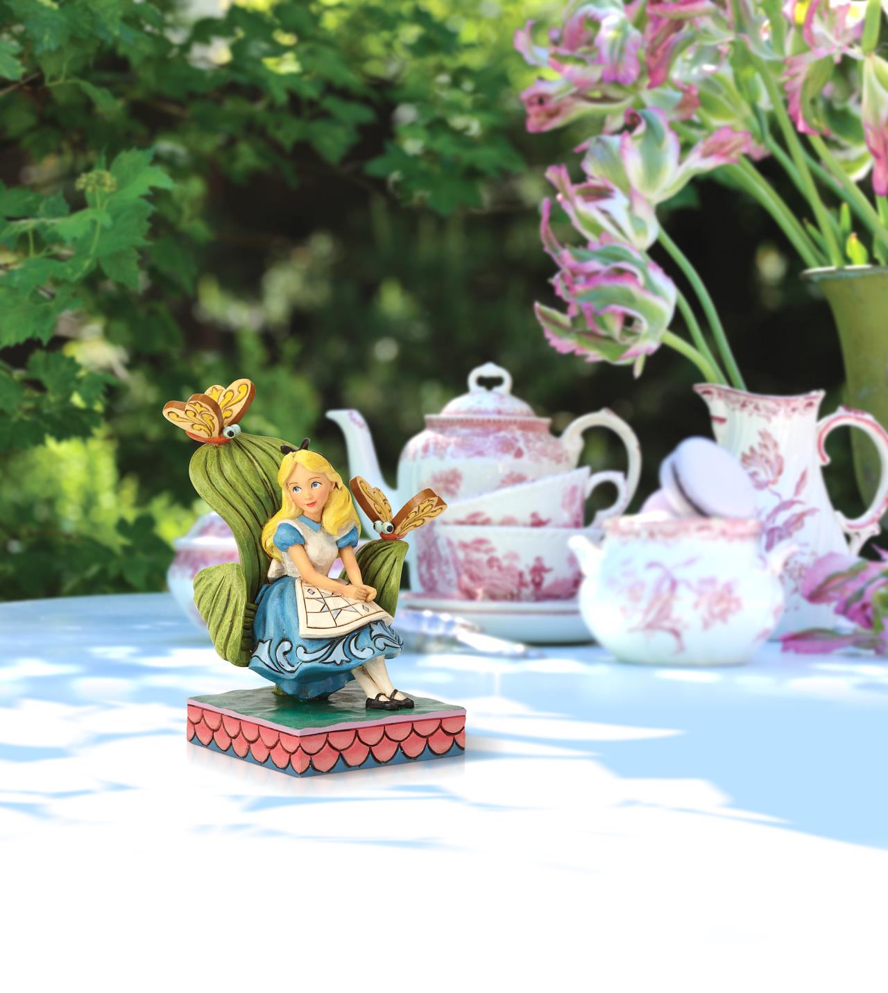 Curiouser and Curiouser - Alice w Butterflies - Alice in Wonderland -  Disney Traditions by Jim Shore