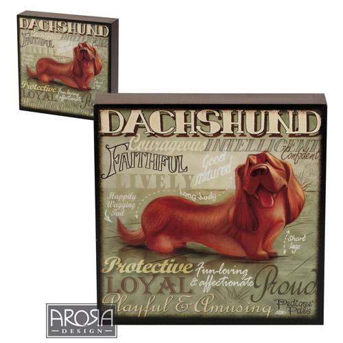 My Pedigree Pals Dachshund Dog Wall Art