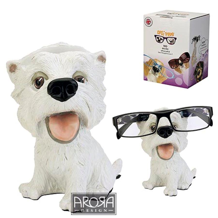 Optipaws Westie Dog Glasses Holder